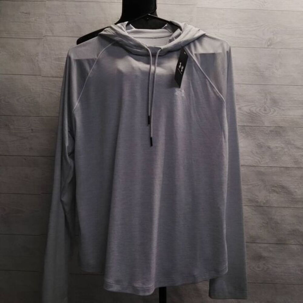 Under Armour Women's Long Sleeve Athletic Pullover‎ Gray Size XL